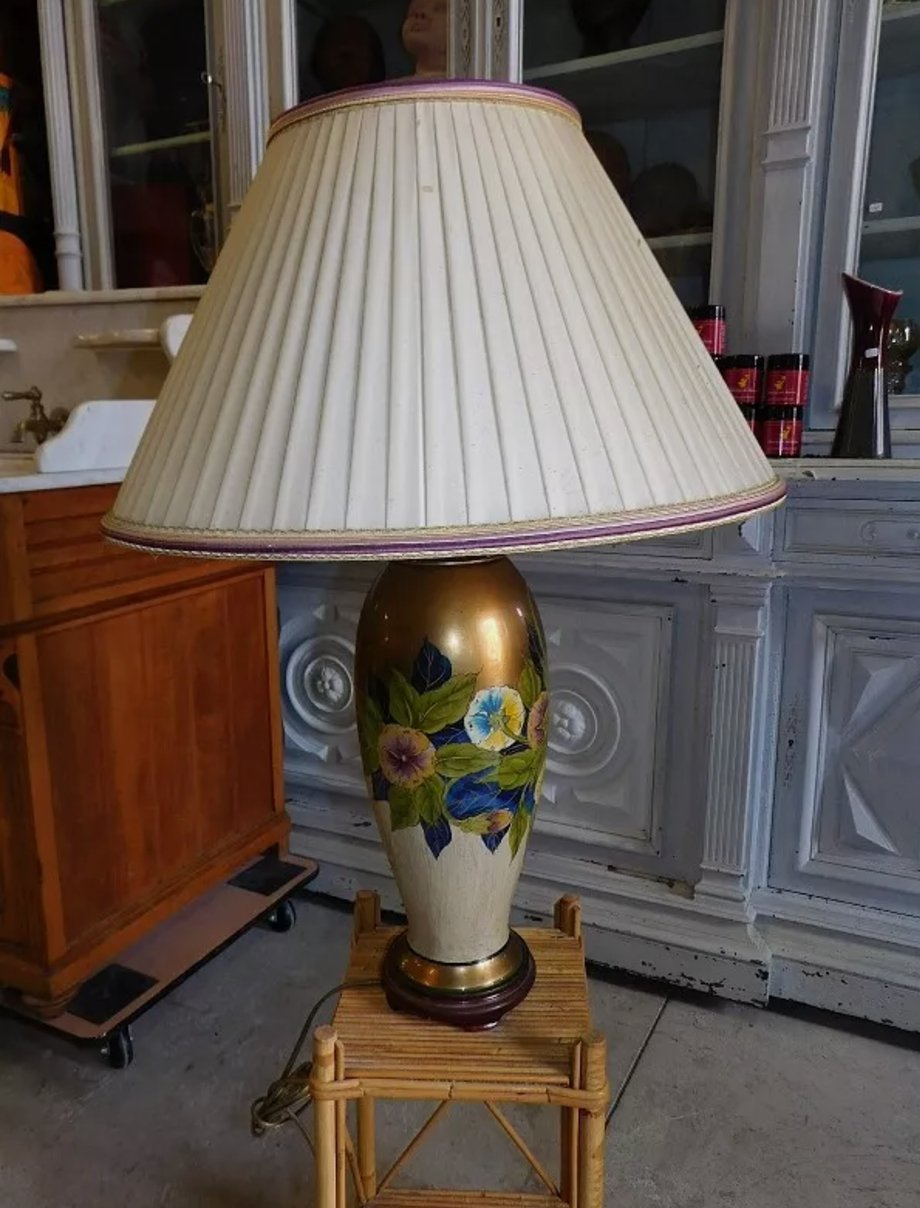 Magnifique Lampe en Faïence - Ida Bellini - Ethic Atelier