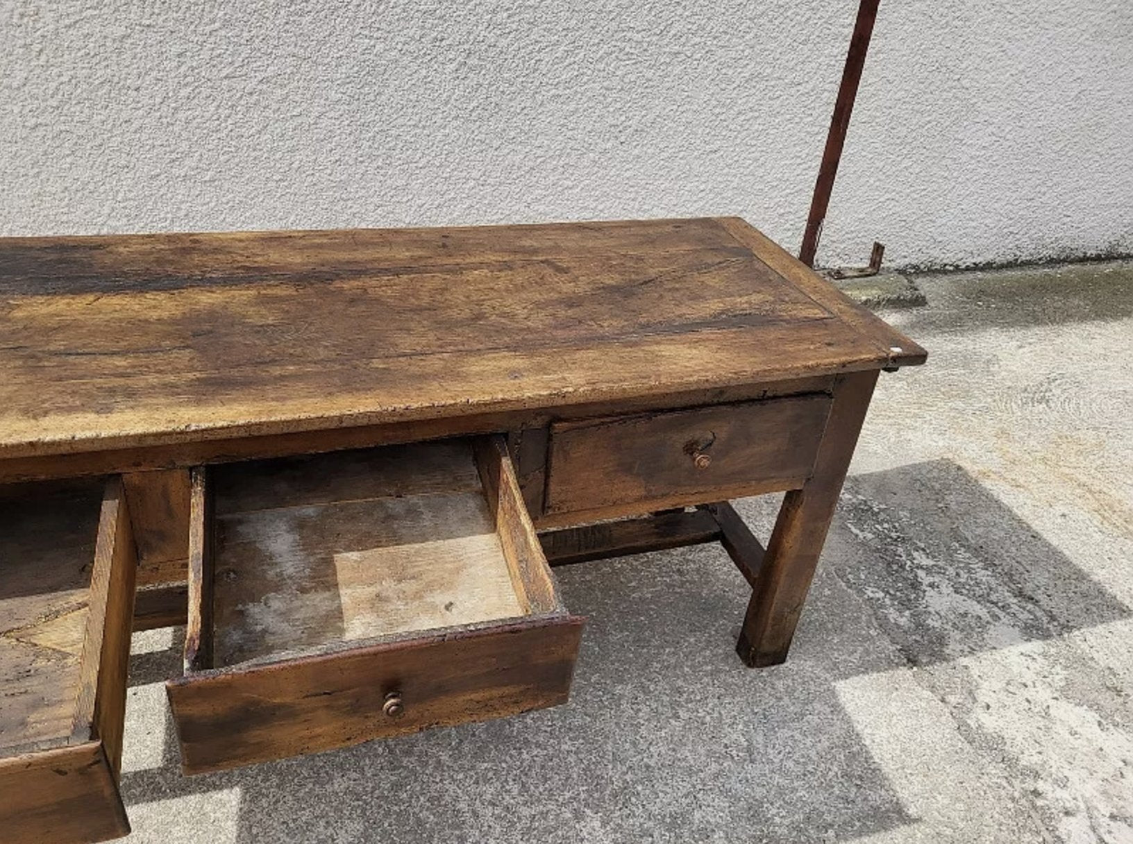 Magnifique Table de Ferme Ancienne - XVIIIe siècle - Ethic Atelier