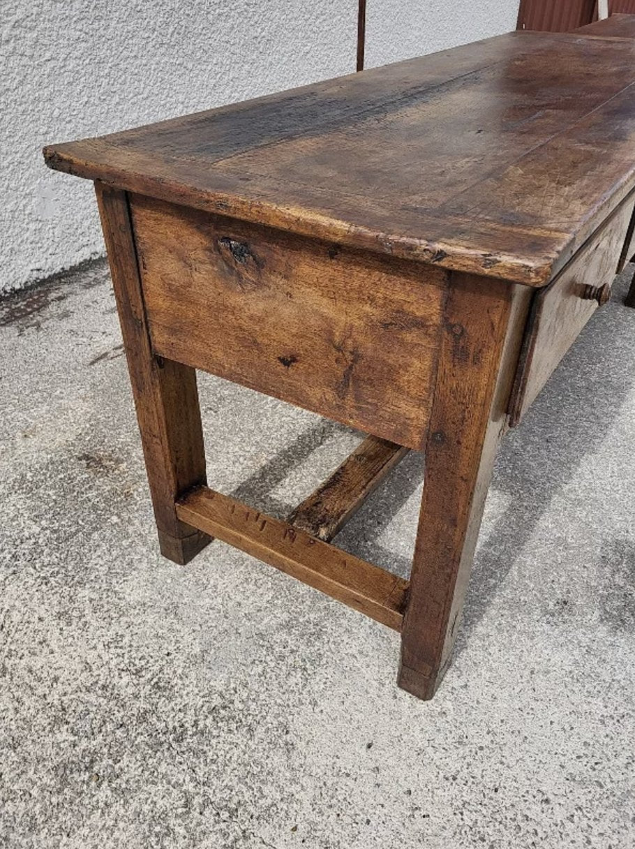 Magnifique Table de Ferme Ancienne - XVIIIe siècle - Ethic Atelier