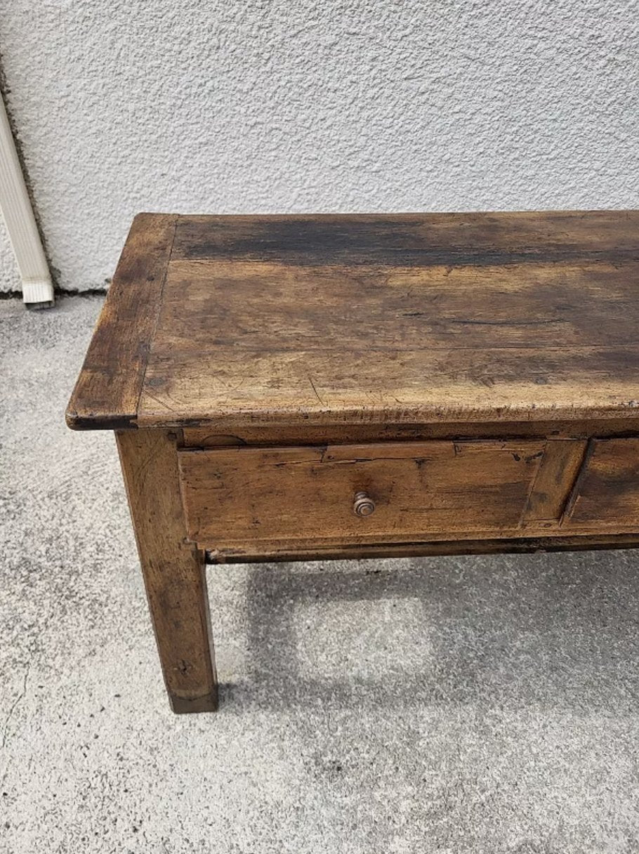 Magnifique Table de Ferme Ancienne - XVIIIe siècle - Ethic Atelier