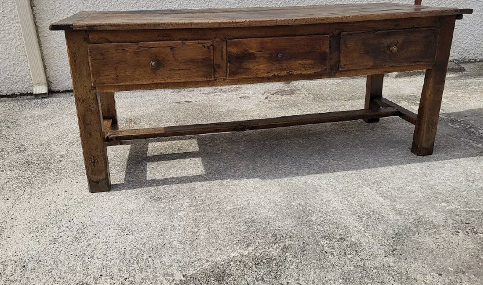 Magnifique Table de Ferme Ancienne - XVIIIe siècle - Ethic Atelier