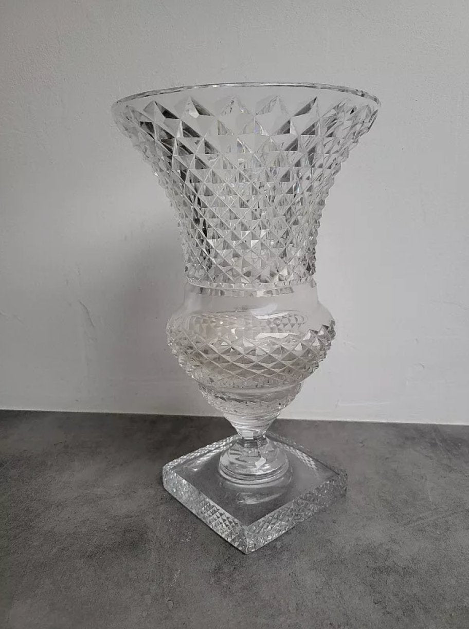 Magnifique Vase en Cristal - Élégance et Volume - Ethic Atelier