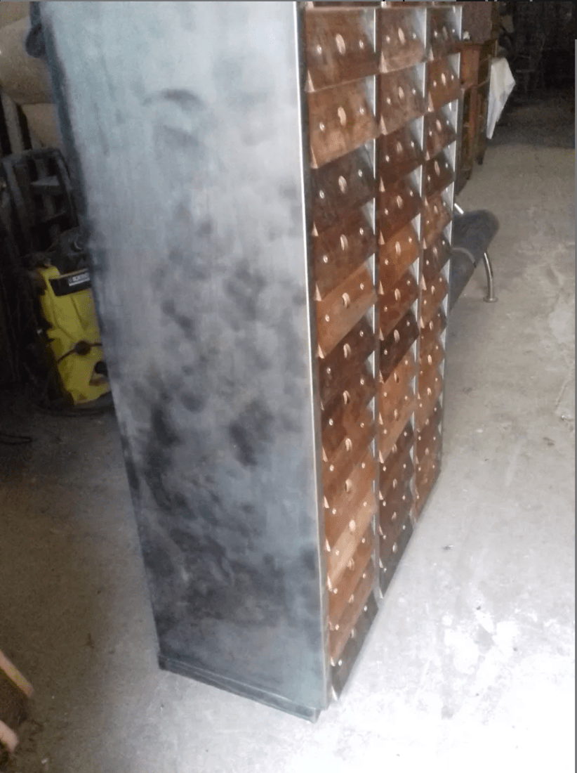 Meuble Industriel Clem – 60 Tiroirs - Ethic Atelier