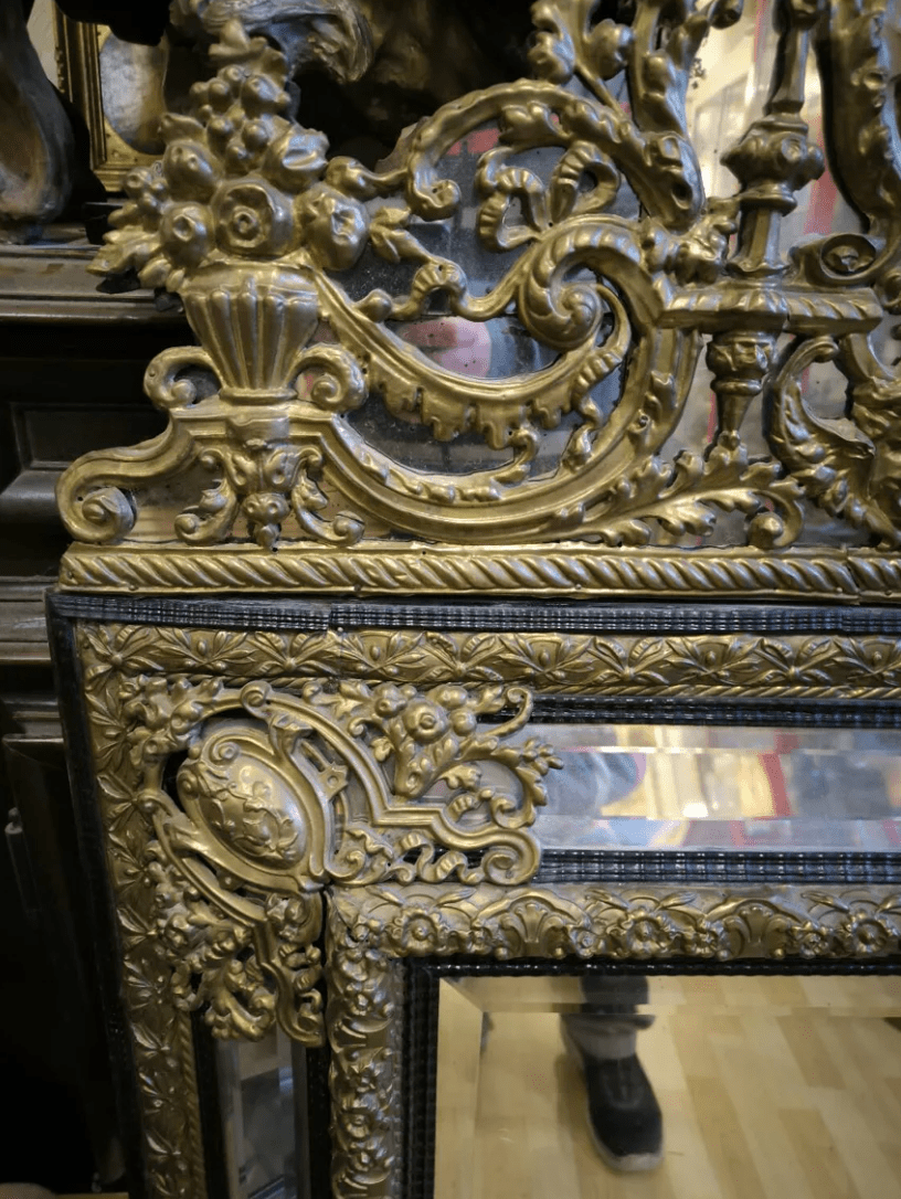 Miroir à Parecloses d'Époque Napoléon III - Ethic Atelier