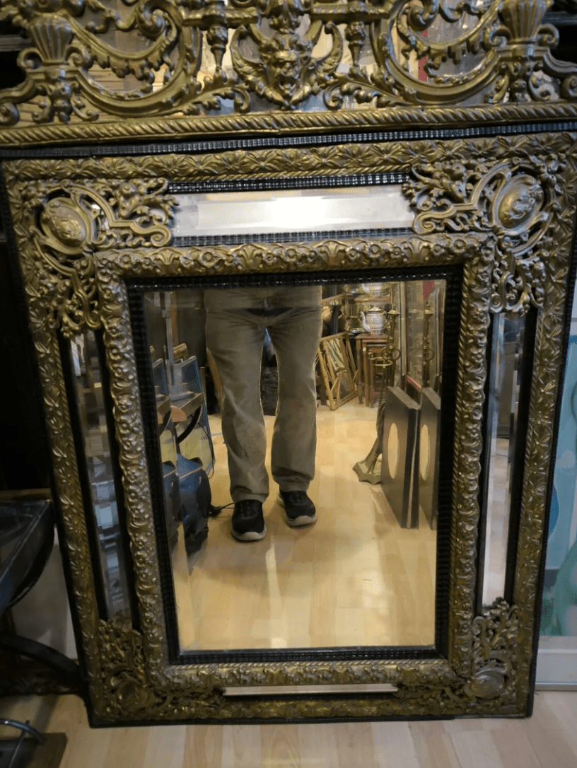 Miroir à Parecloses d'Époque Napoléon III - Ethic Atelier