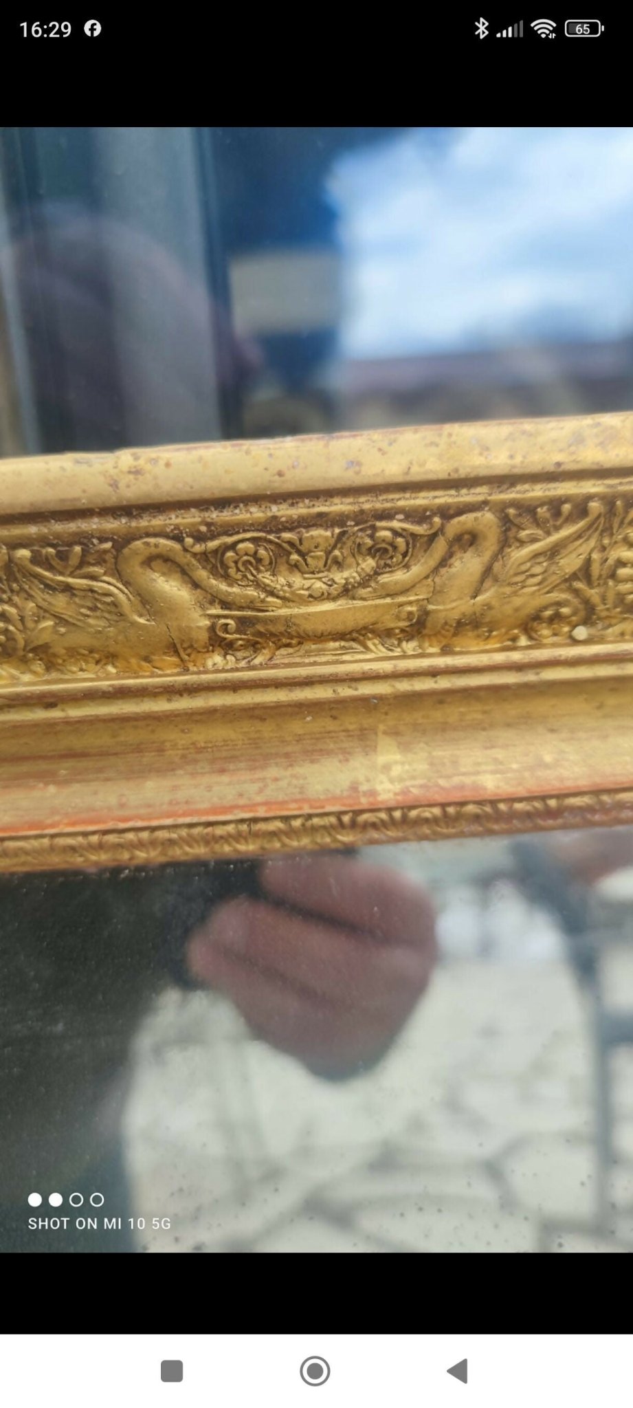 Miroir au mercure d'époque Restauration - Ethic Atelier