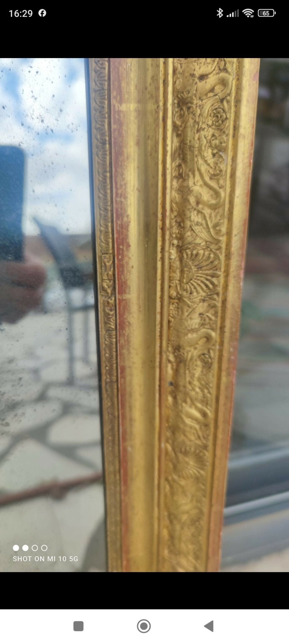 Miroir au mercure d'époque Restauration - Ethic Atelier