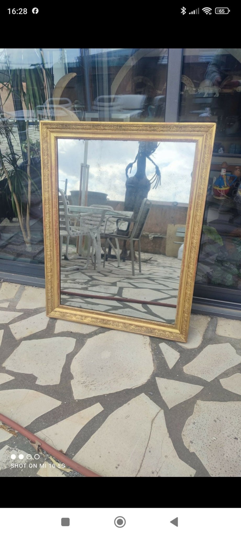 Miroir au mercure d'époque Restauration - Ethic Atelier