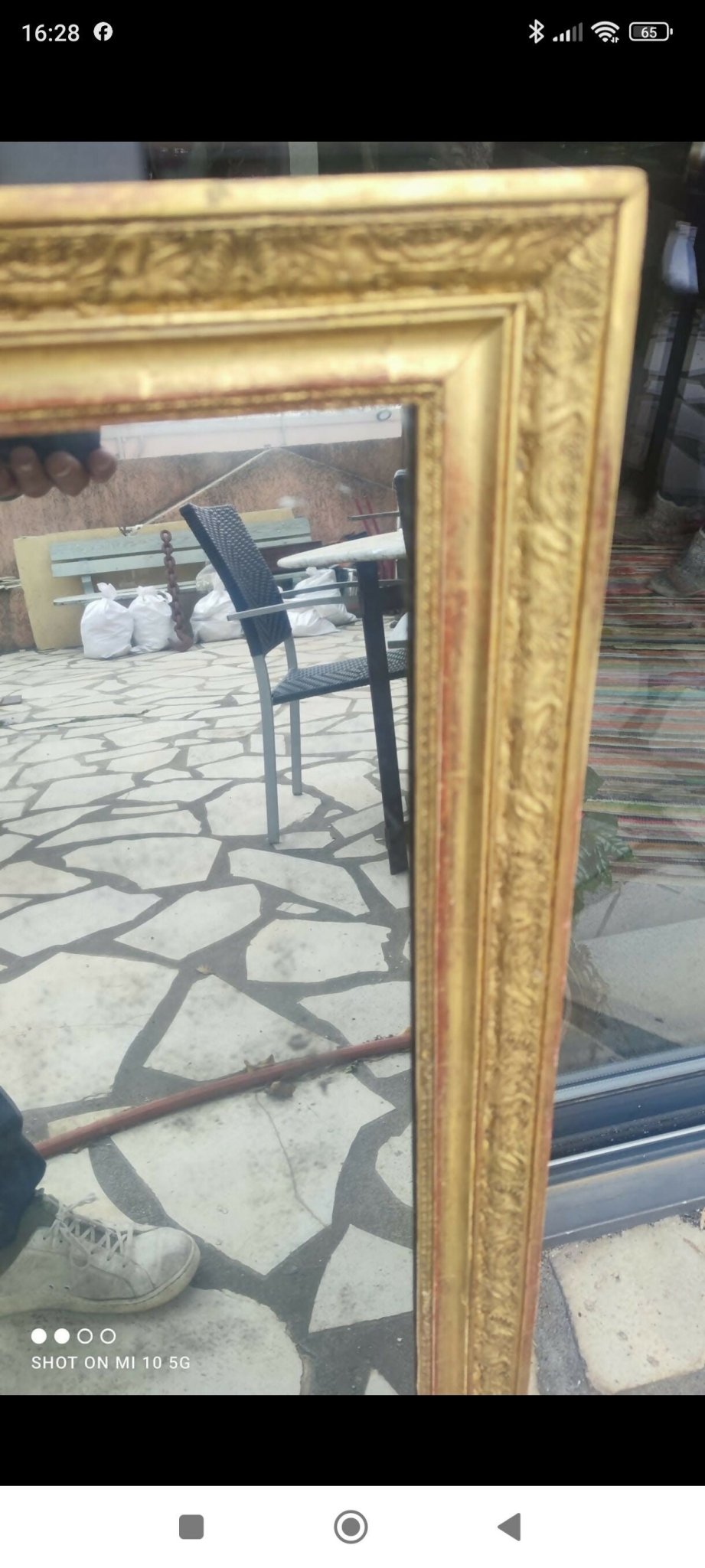 Miroir au mercure d'époque Restauration - Ethic Atelier