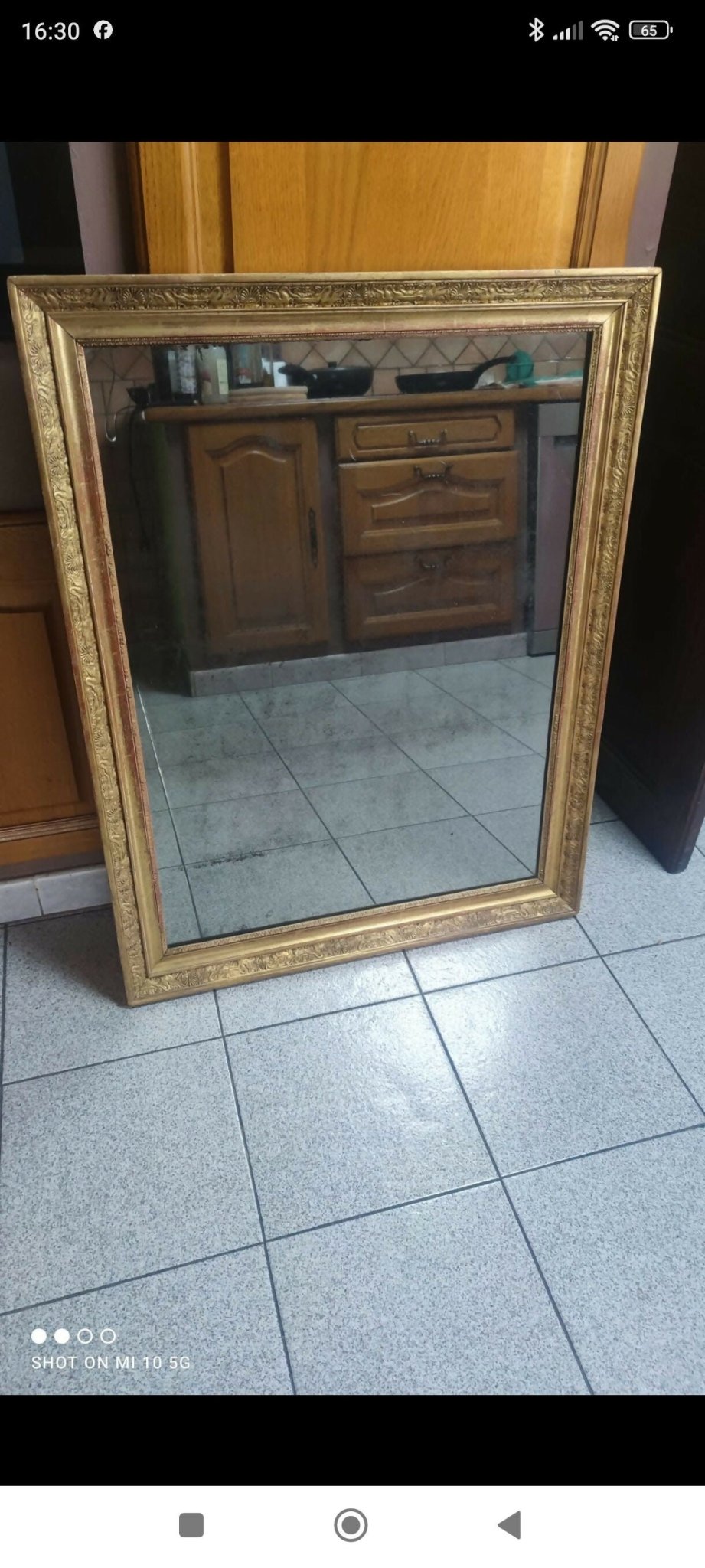 Miroir au mercure d'époque Restauration - Ethic Atelier