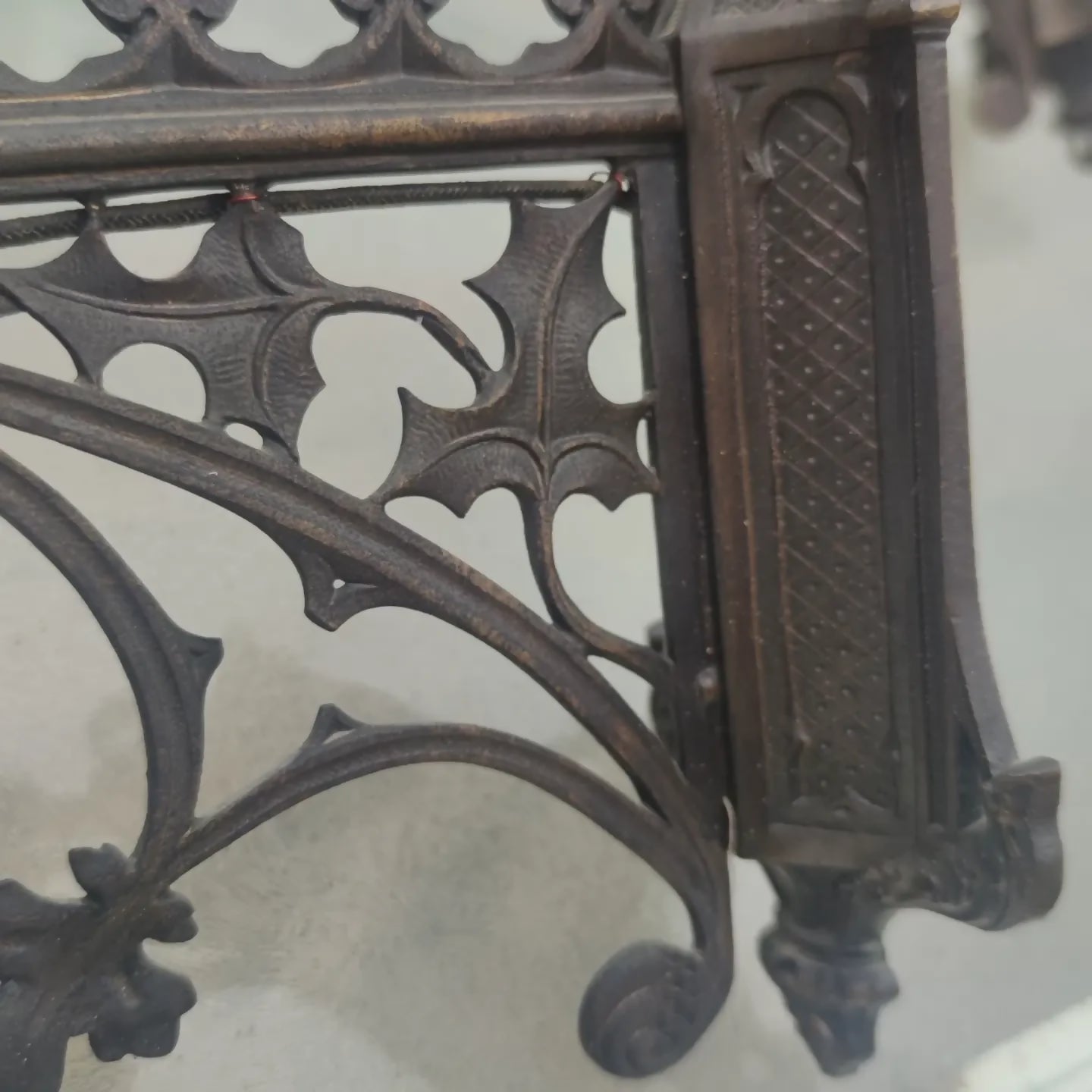 Paire d'appliques murales en acier vers 1900 - Ethic Atelier