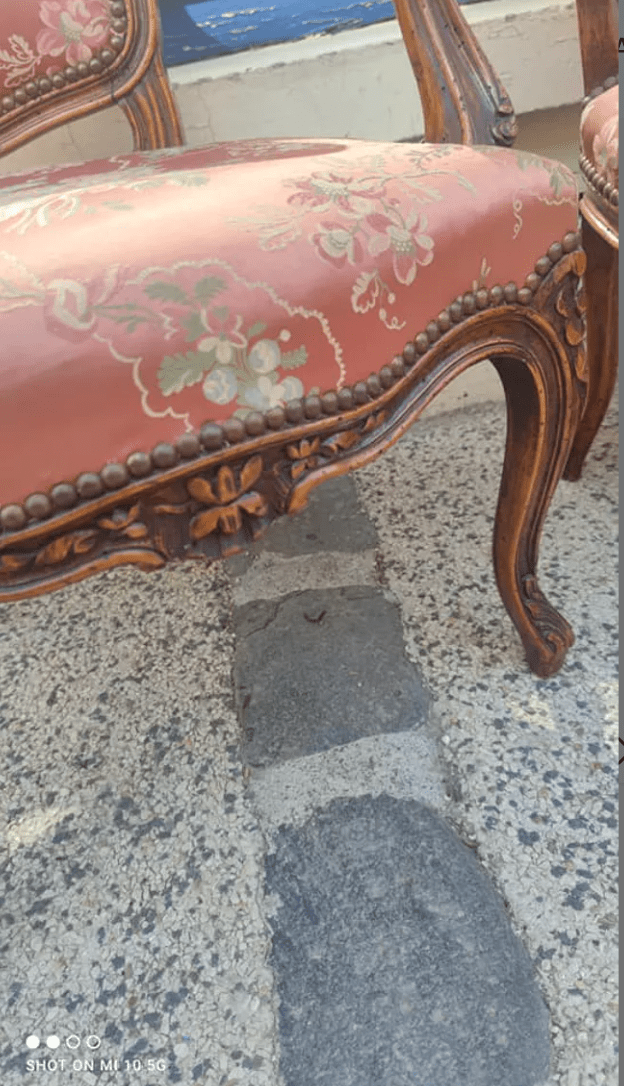 Paire de Fauteuils Cabriolets de Style Louis XV - Ethic Atelier