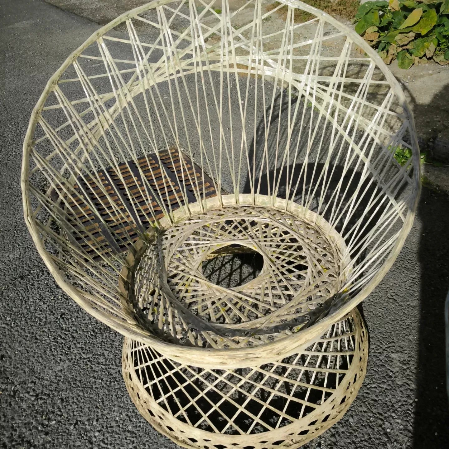 Paire de Fauteuils de Jardin Vintage en Fibre de Verre - Design Iconique - Ethic Atelier