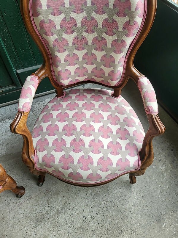 Paire de fauteuils Louis Philippe en noyer - Ethic Atelier