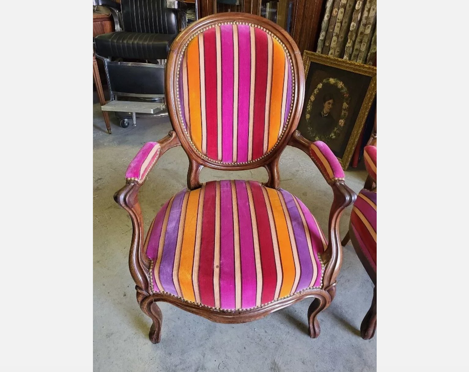 Paire de Fauteuils Louis Philippe - XIXe siècle - Ethic Atelier