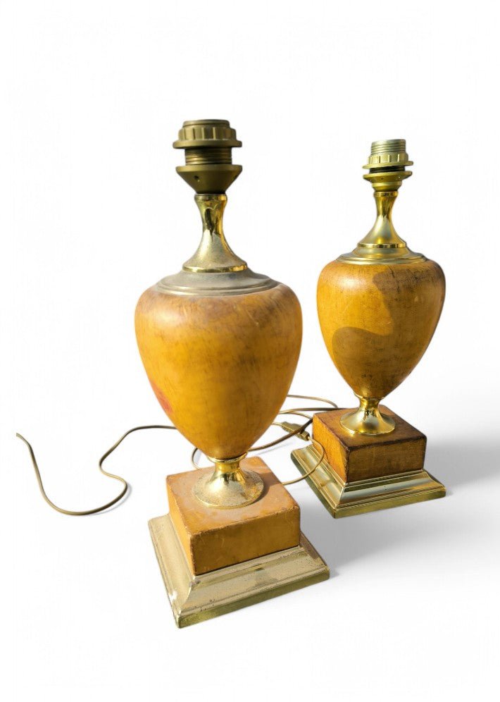 Paire de lampes modèle Porlander LE DAUPHIN - Ethic Atelier