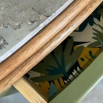 Paulette, table de chevet ancienne - Ethic Atelier