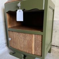 Paulette, table de chevet ancienne - Ethic Atelier