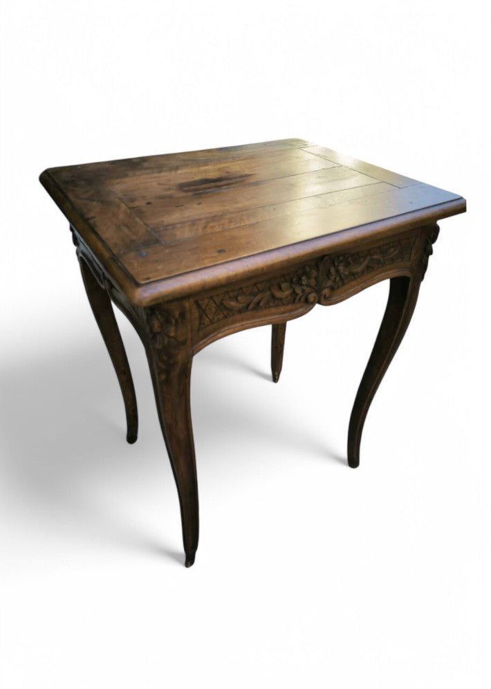 Petite Table de Changeur en Noyer du XVIIIème Siècle - Ethic Atelier