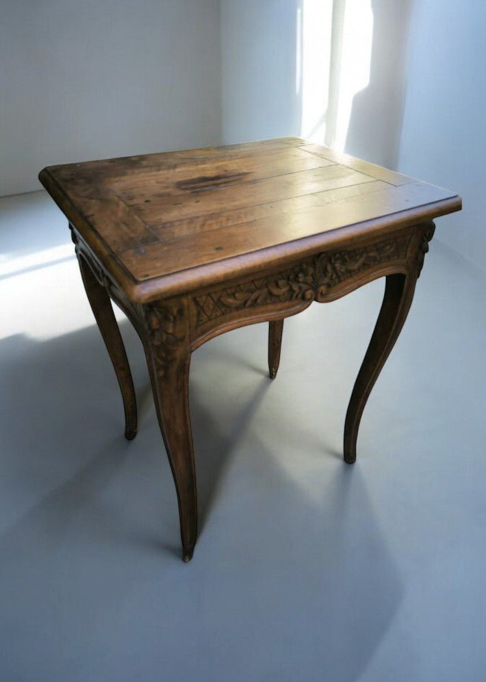 Petite Table de Changeur en Noyer du XVIIIème Siècle - Ethic Atelier