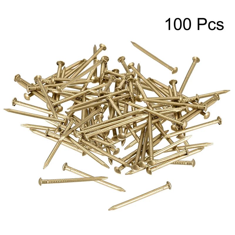 Petits Clous en Laiton pour travaux de rénovation DIY - Menuiserie - 20mm x 1.2mm - Ethic Atelier