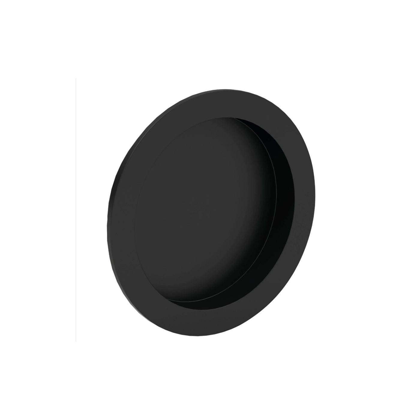 Poignée Cuvette Ronde Inox - Epoxy Doré Foncé - Ethic Atelier