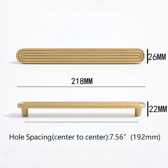 Poignées et Boutons de Meuble en Laiton Massif ELLIOT - Design Créatif et Moderne - Ethic Atelier