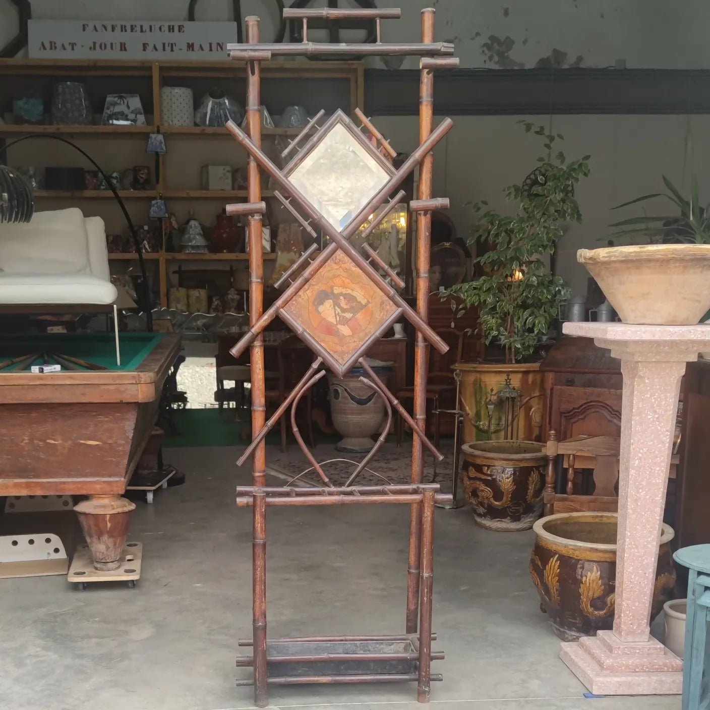 Porte manteaux en bambou vers 1900 - Ethic Atelier