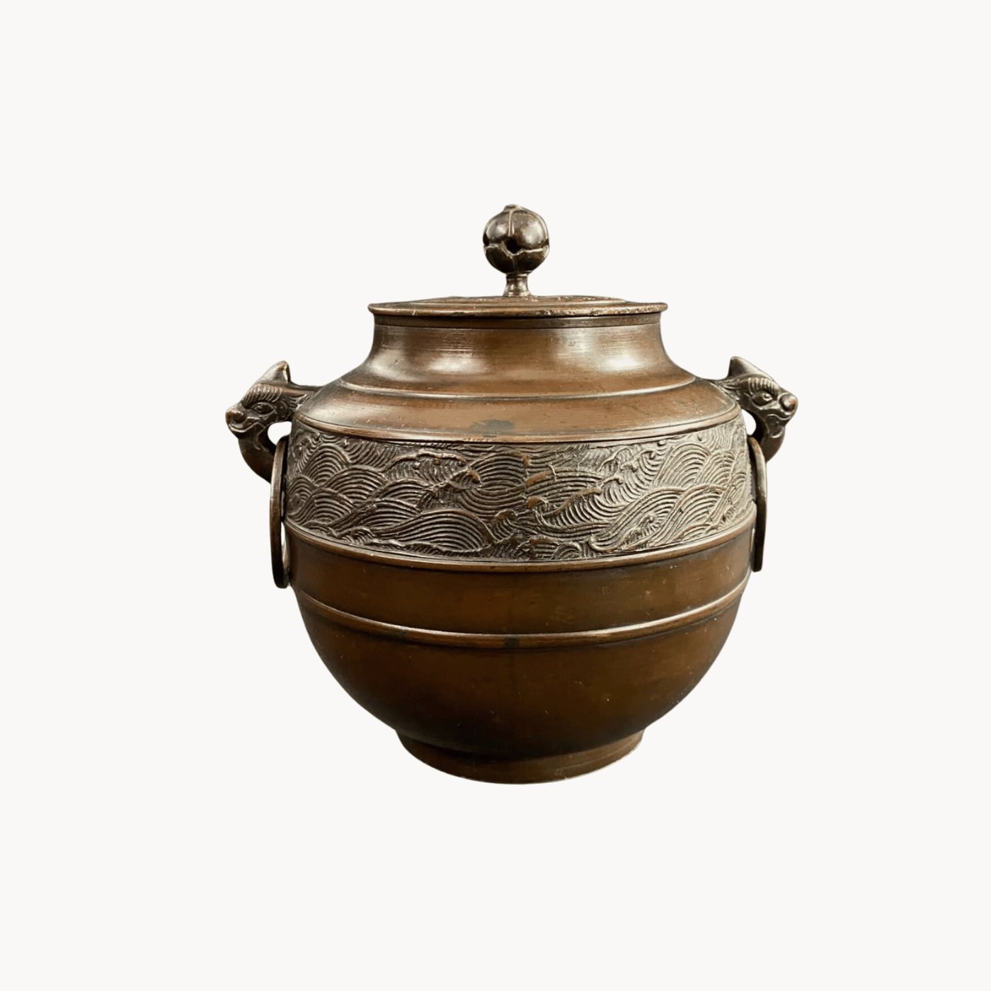 Pot à gingembre en bronze, époque Meiji - Ethic Atelier