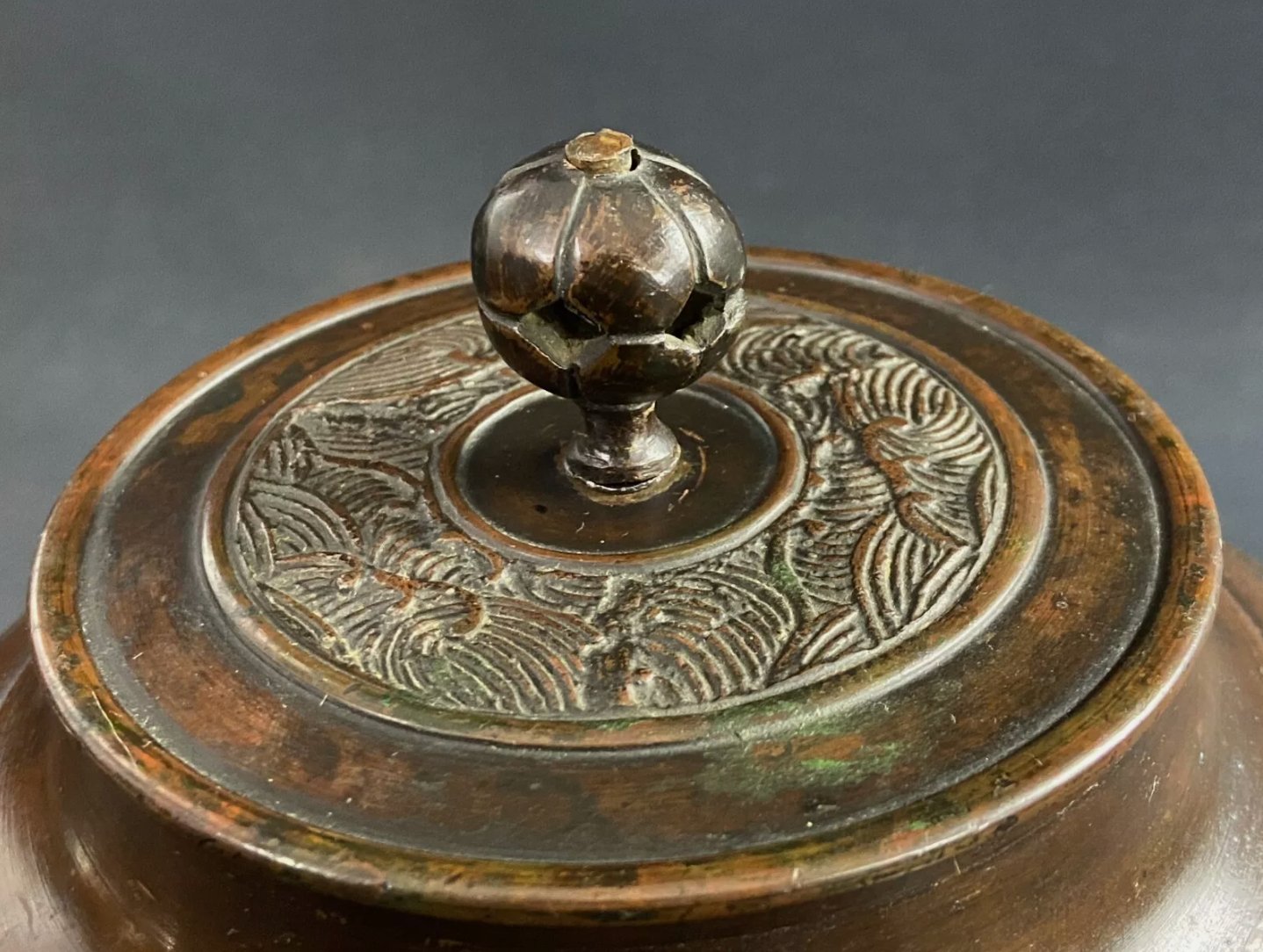 Pot à gingembre en bronze, époque Meiji - Ethic Atelier