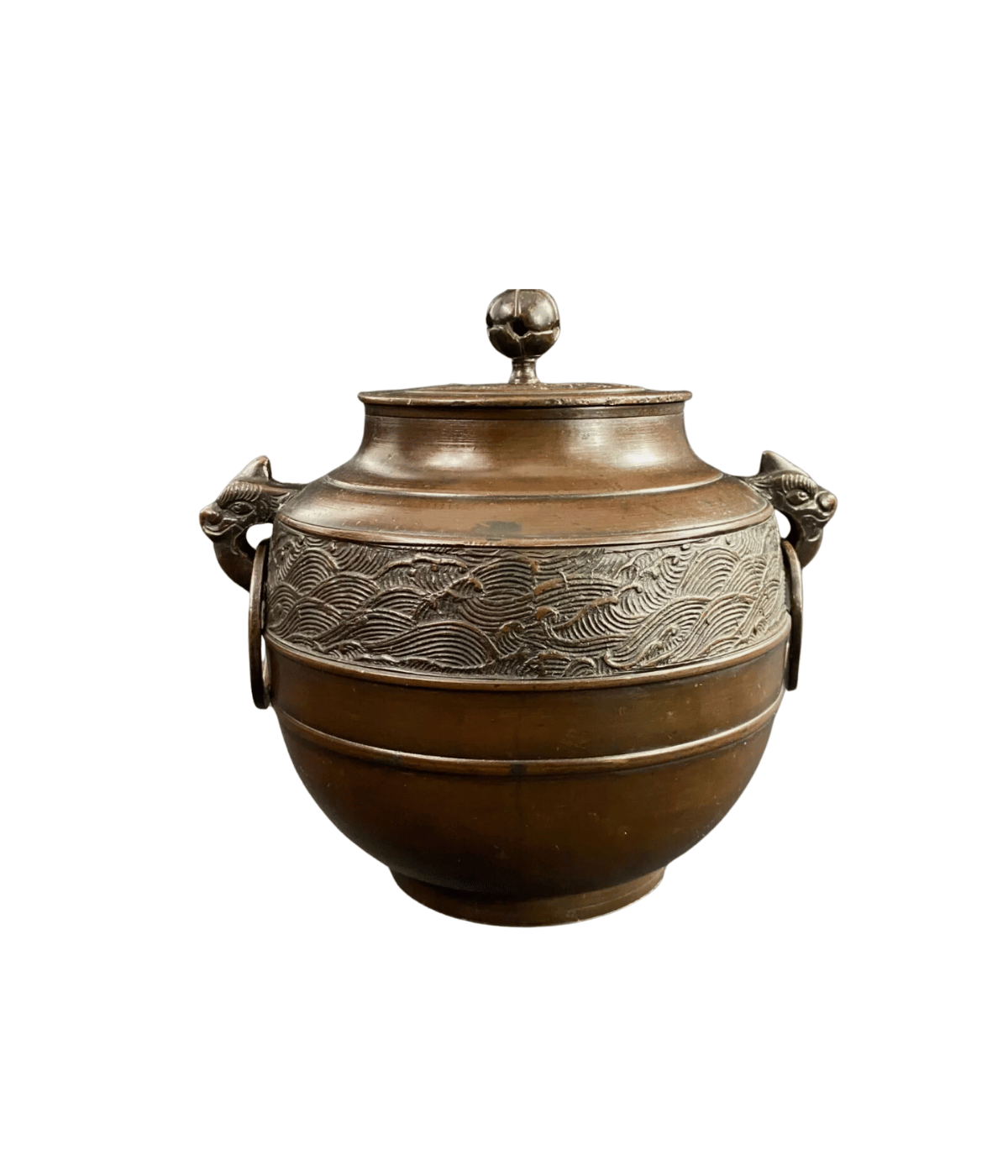 Pot à gingembre en bronze, époque Meiji - Ethic Atelier