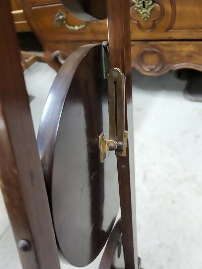 Présentoir à Gâteaux Pliant en Acajou – Élégance et Praticité - Ethic Atelier