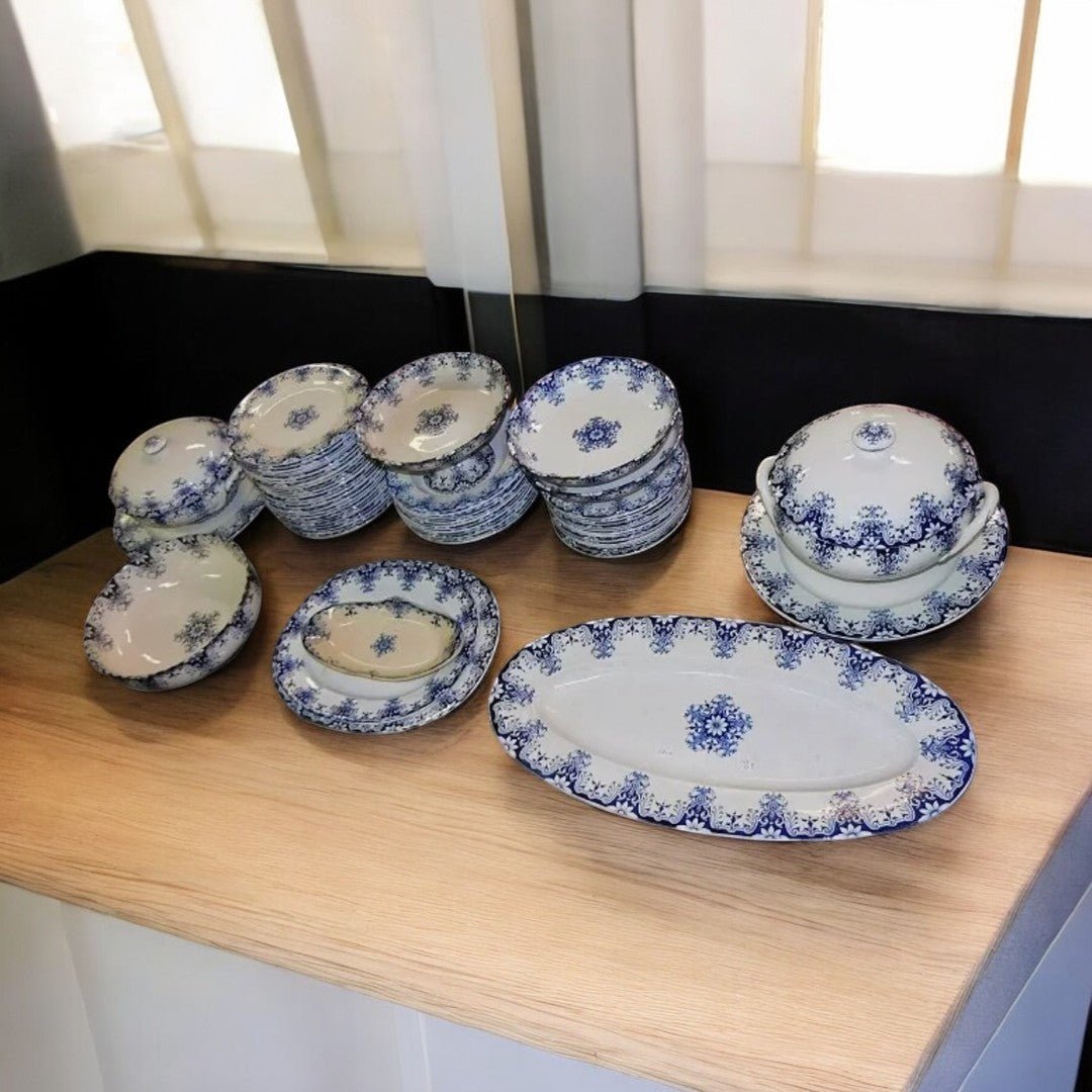 Rare Service de Table Rouen - 63 Pièces - Ethic Atelier