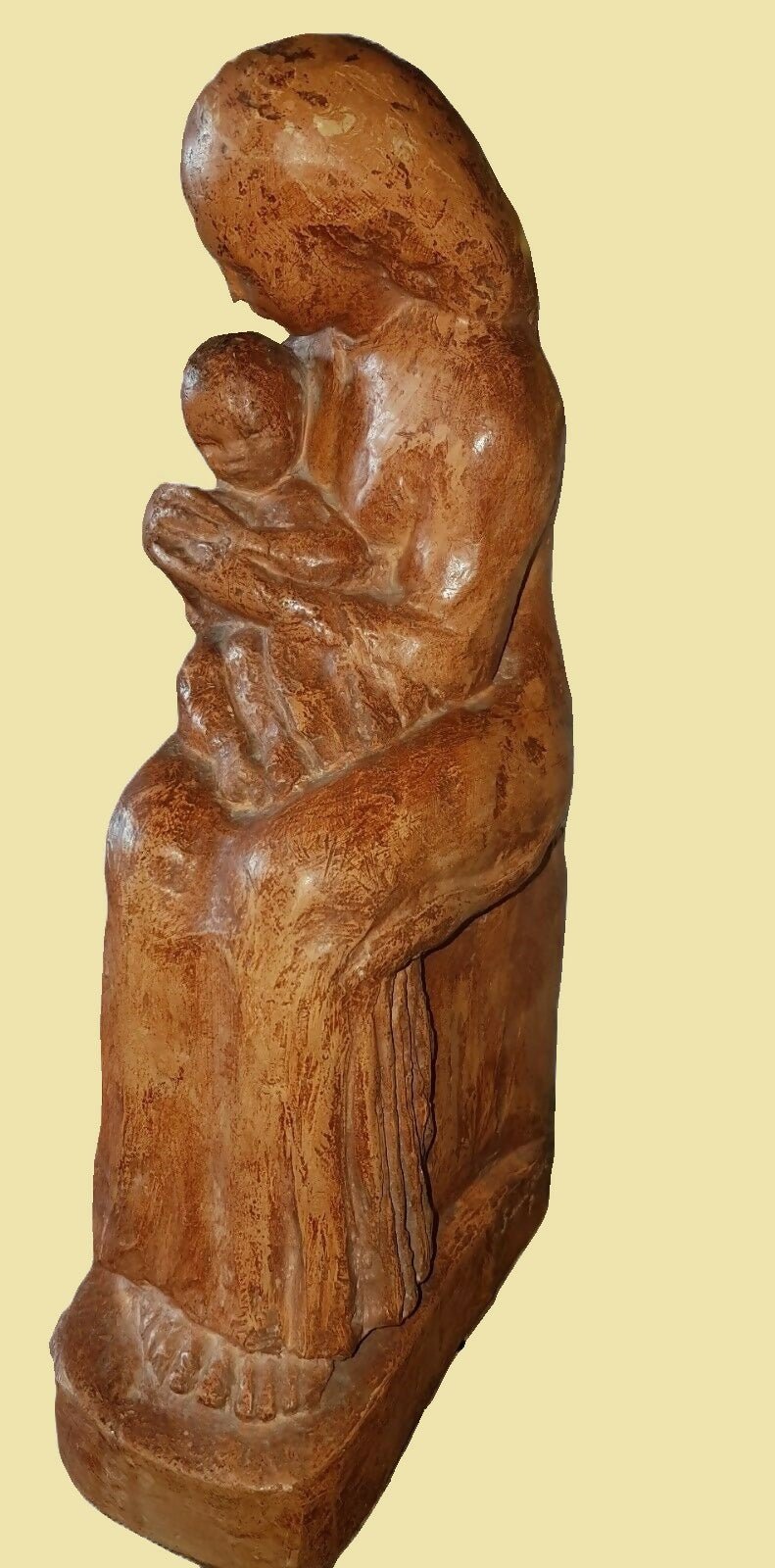 Sculpture Vierge à l'enfant - Ethic Atelier