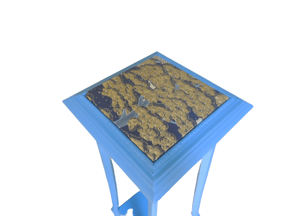 Sellette haute en bois année 1940 - 1950 - Ethic Atelier