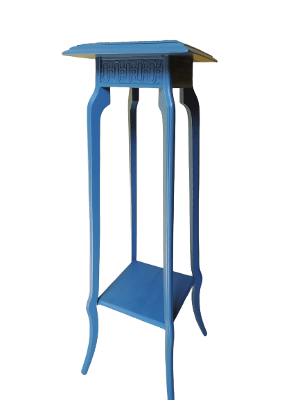 Sellette haute en bois année 1940 - 1950 - Ethic Atelier