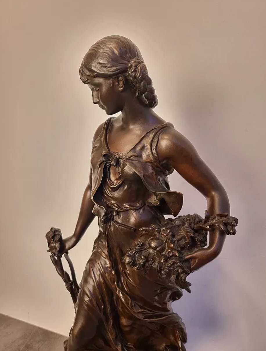 Statue en Bronze Tournant "Le Printemps" – Hippolyte Moreau - Ethic Atelier