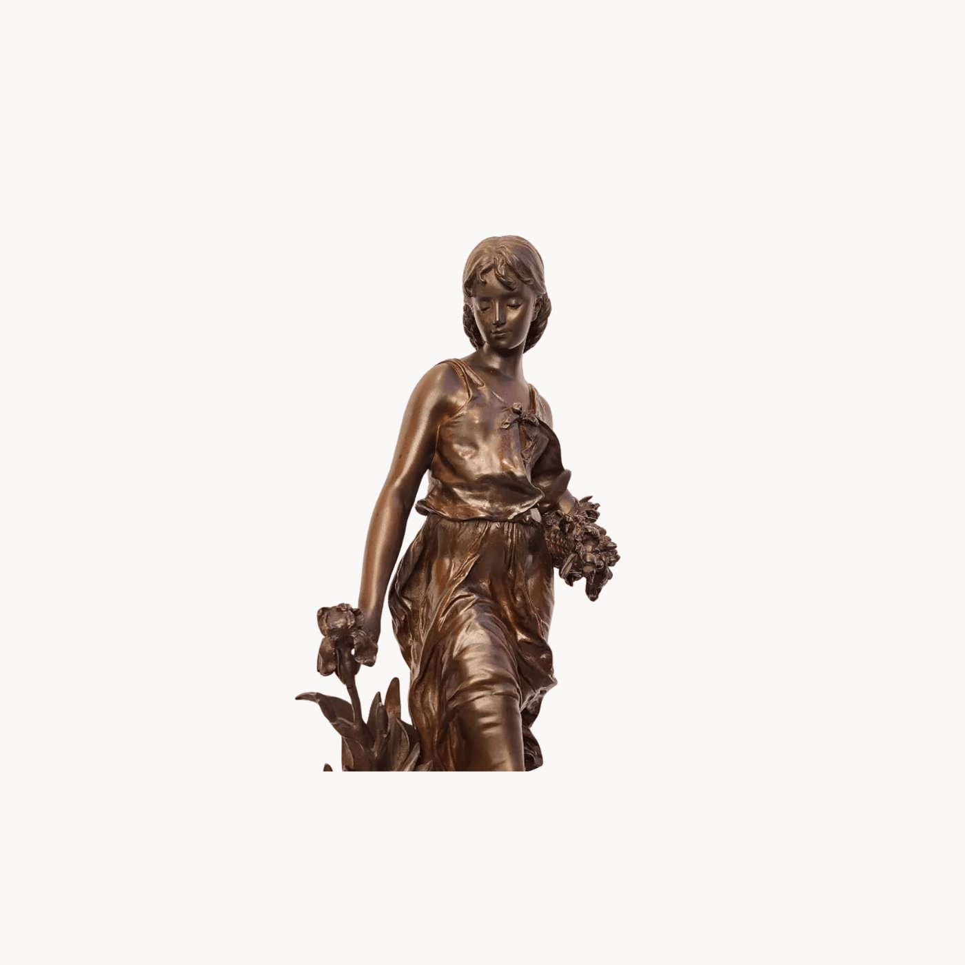 Statue en Bronze Tournant "Le Printemps" – Hippolyte Moreau - Ethic Atelier