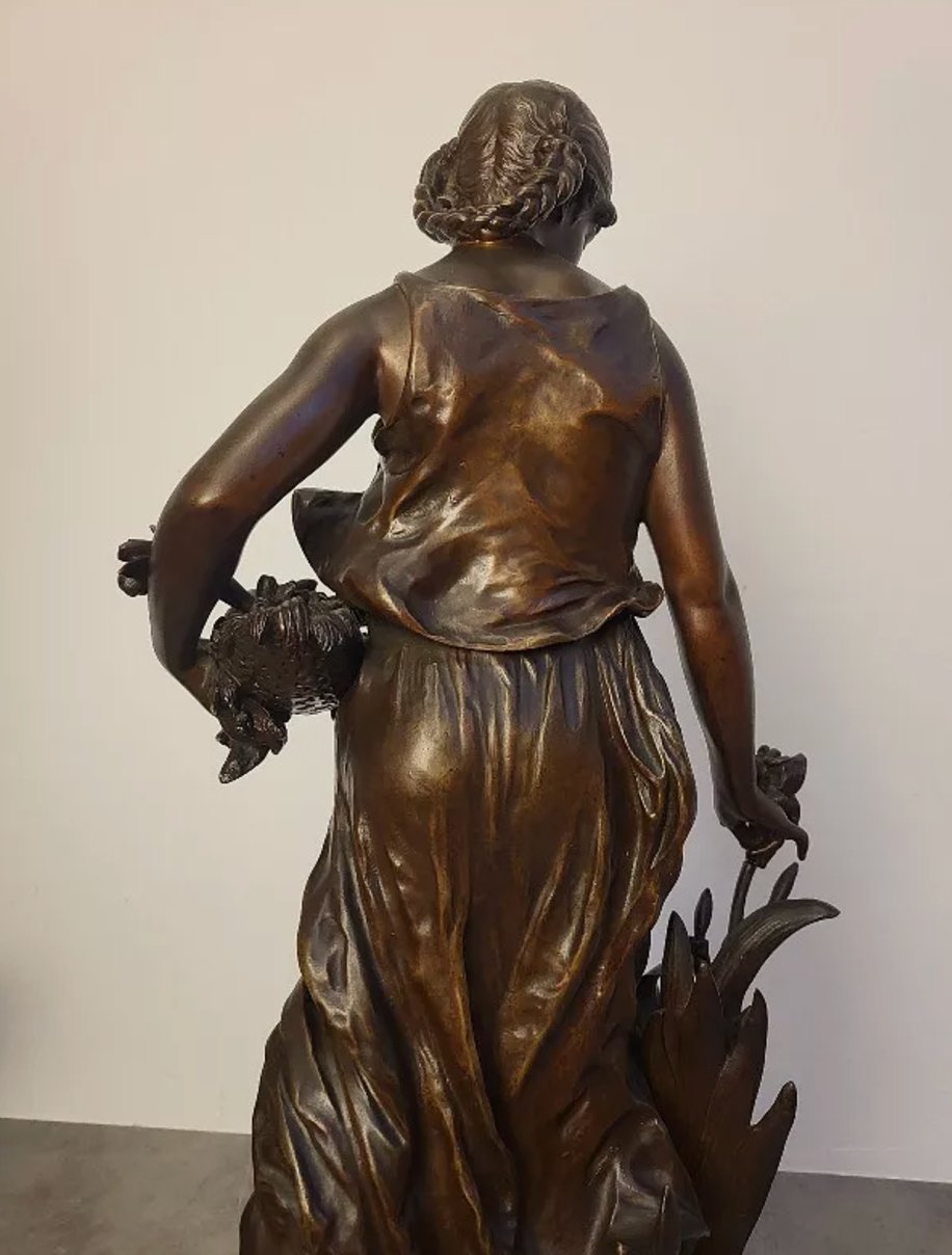 Statue en Bronze Tournant "Le Printemps" – Hippolyte Moreau - Ethic Atelier