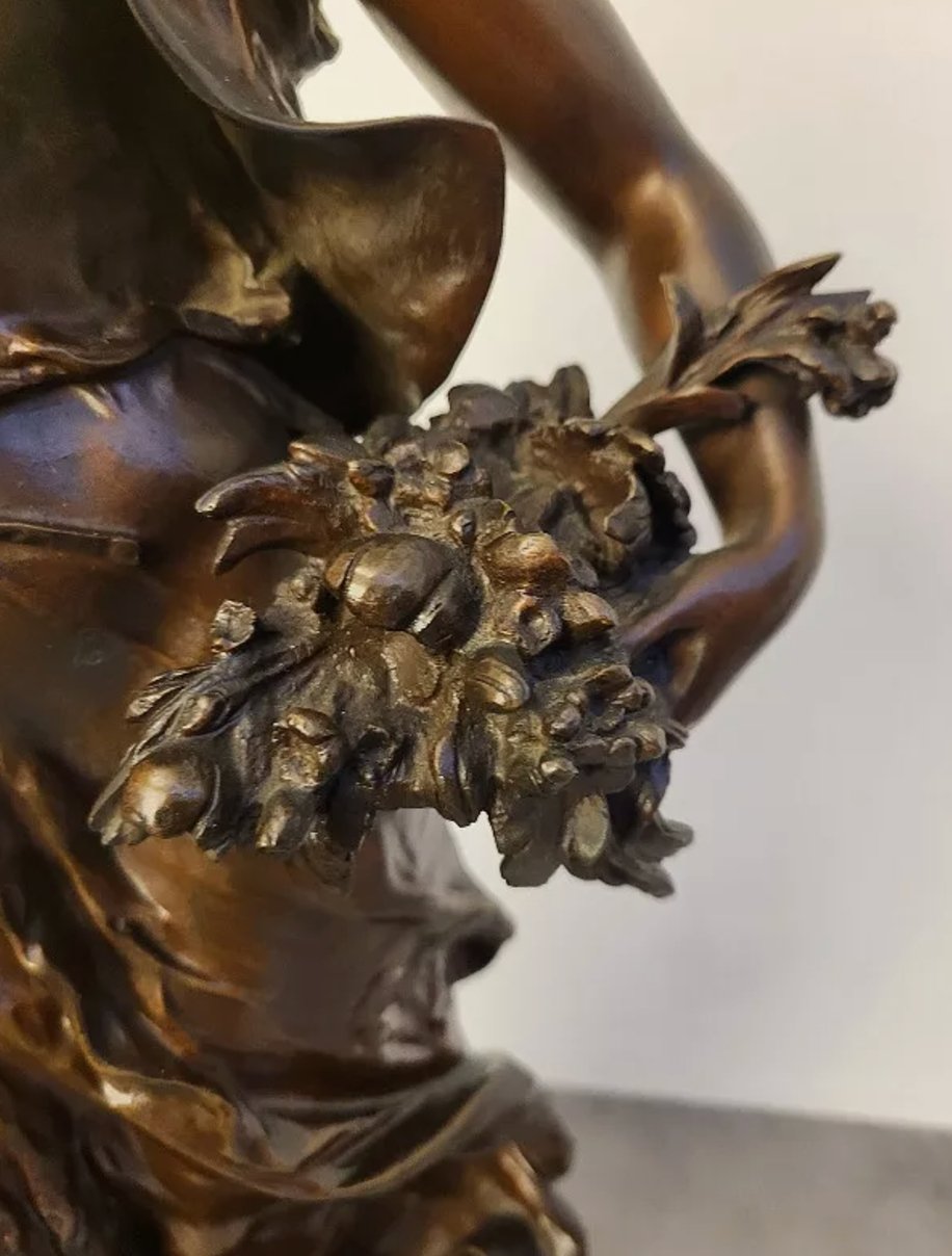 Statue en Bronze Tournant "Le Printemps" – Hippolyte Moreau - Ethic Atelier