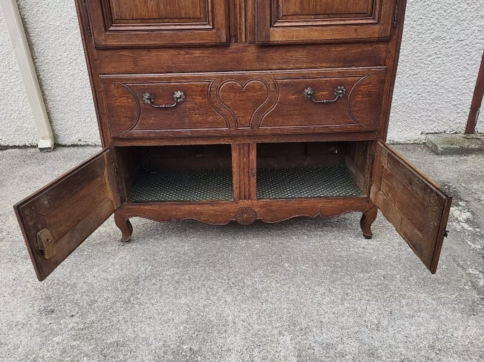 Superbe Buffet Armoire en Chêne - XVIIIème Siècle - Ethic Atelier