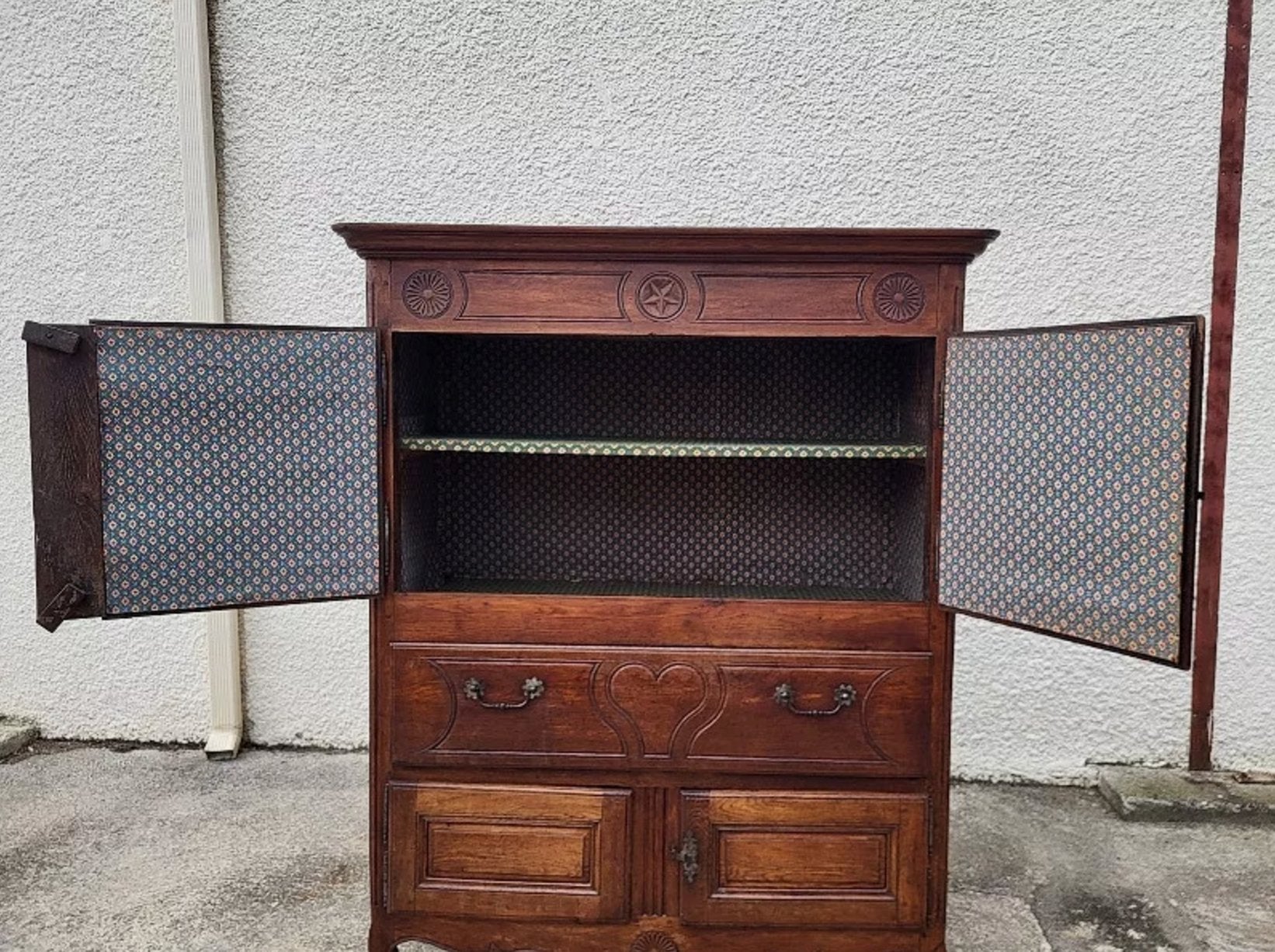 Superbe Buffet Armoire en Chêne - XVIIIème Siècle - Ethic Atelier