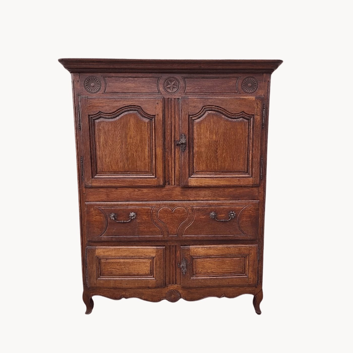 Superbe Buffet Armoire en Chêne - XVIIIème Siècle - Ethic Atelier