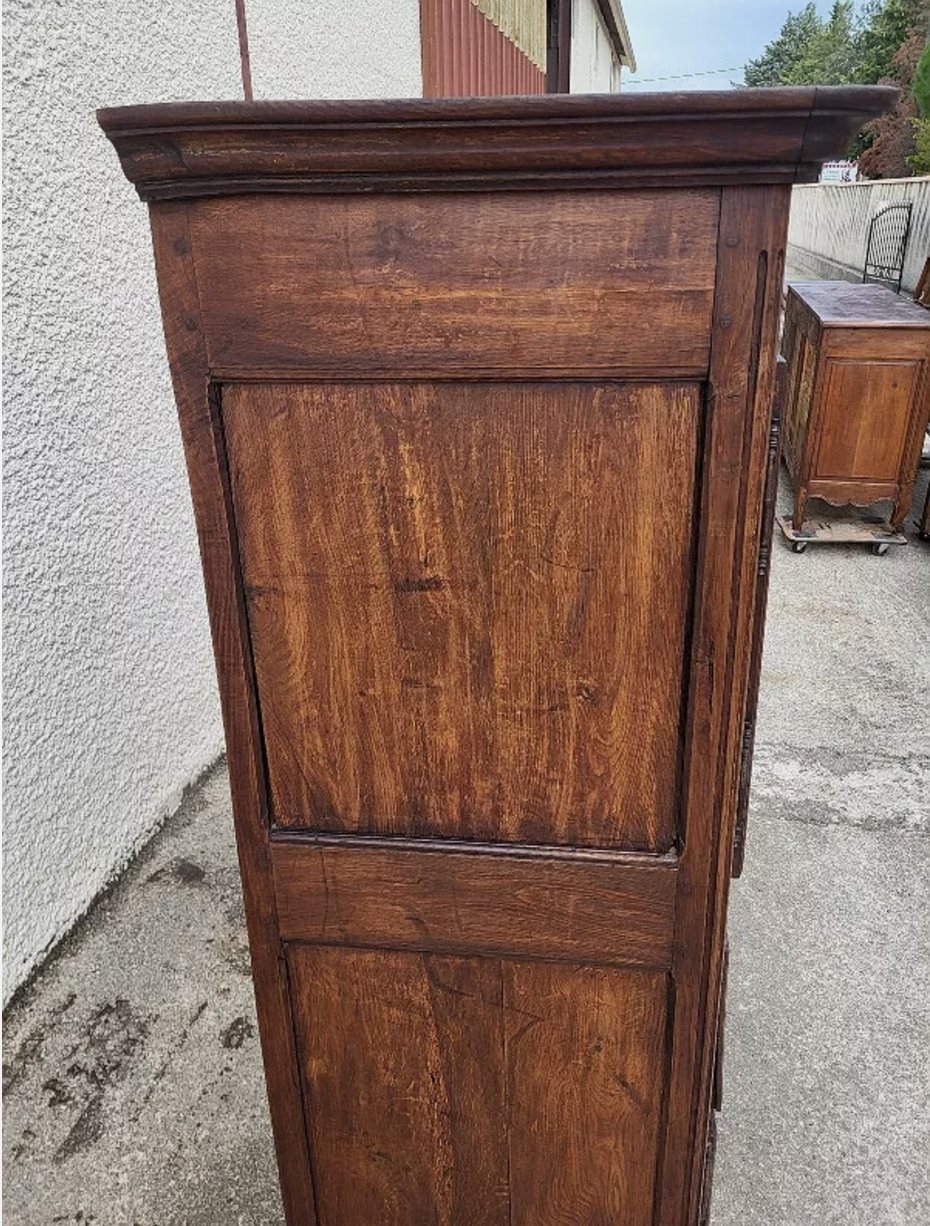 Superbe Buffet Armoire en Chêne - XVIIIème Siècle - Ethic Atelier