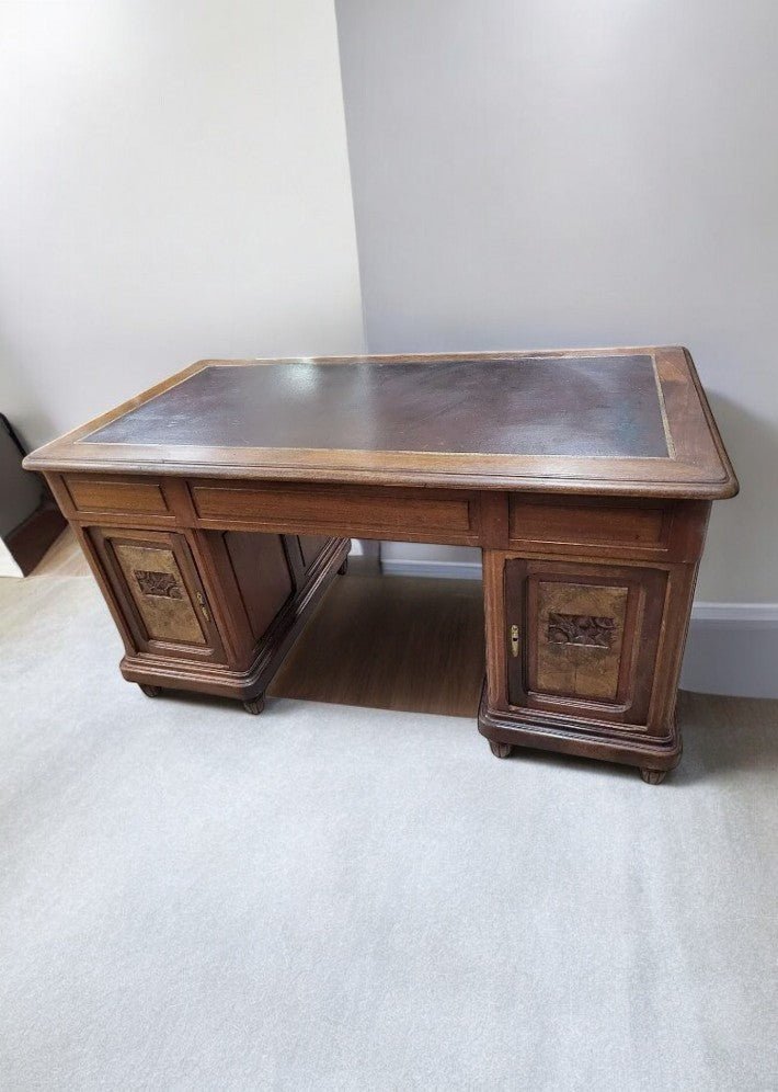 Superbe Bureau Plat Art Déco 1930 - Ethic Atelier