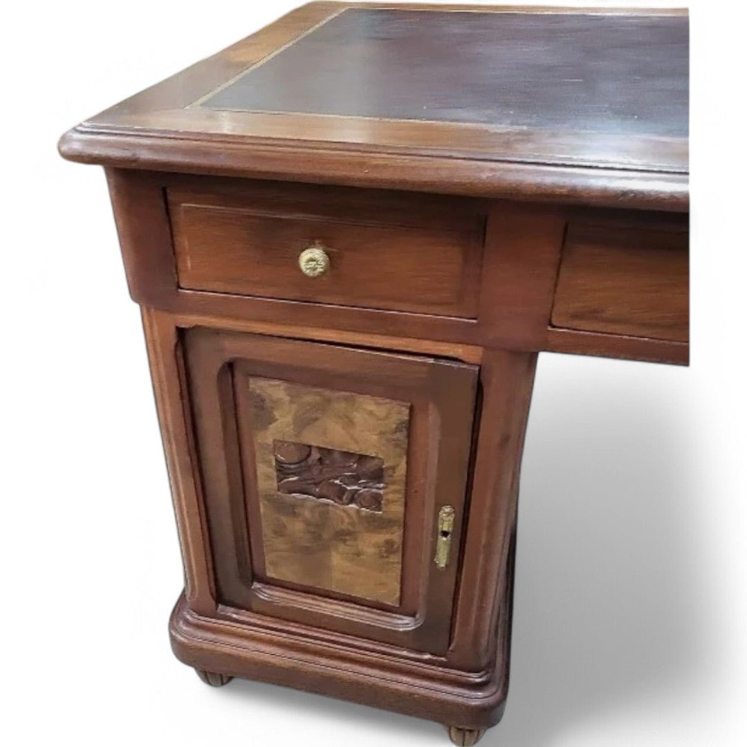 Superbe Bureau Plat Art Déco 1930 - Ethic Atelier