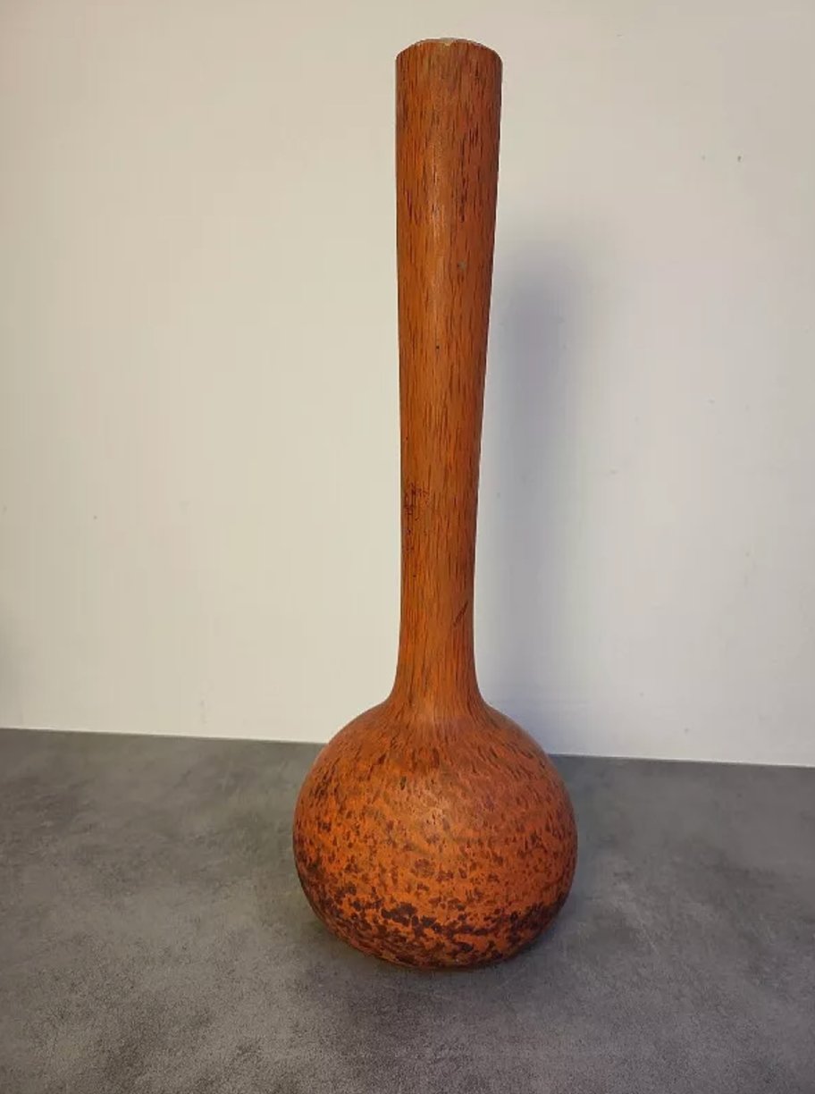 Superbe et Grand Vase en Pâte de Verre - Signé Delatte - Ethic Atelier