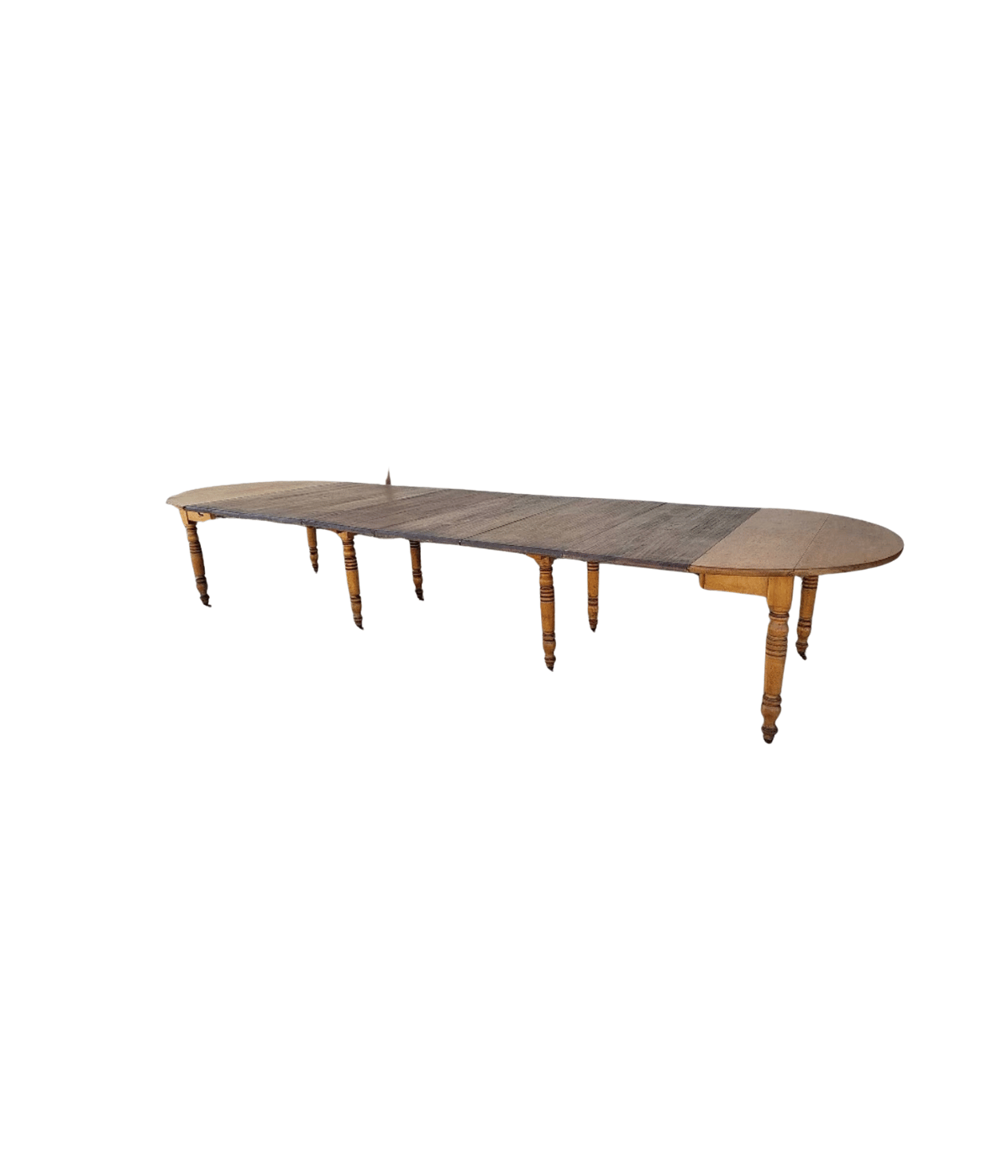 Superbe et Grande Table à 8 Pieds en Noyer Massif - Ethic Atelier