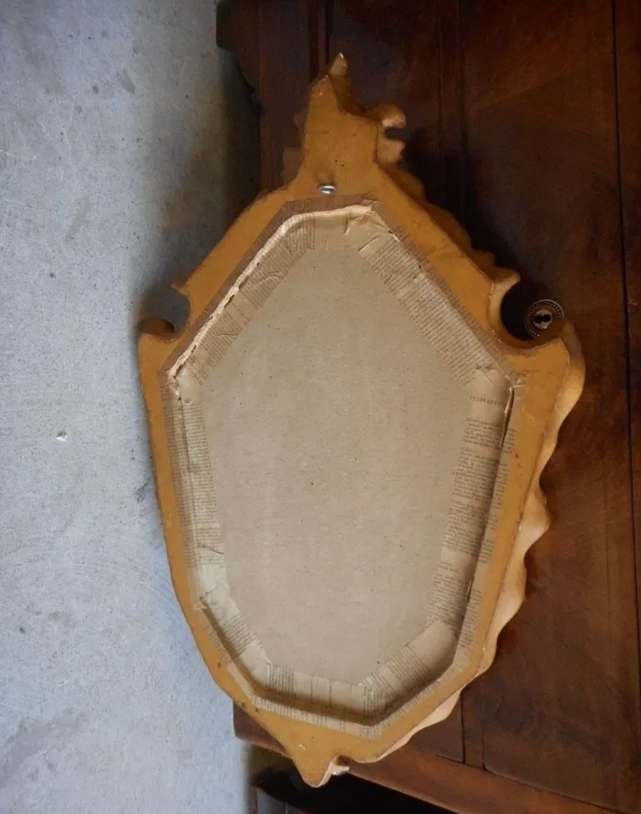 Superbe Miroir Louis XV - Cadre en Bois Doré - Ethic Atelier