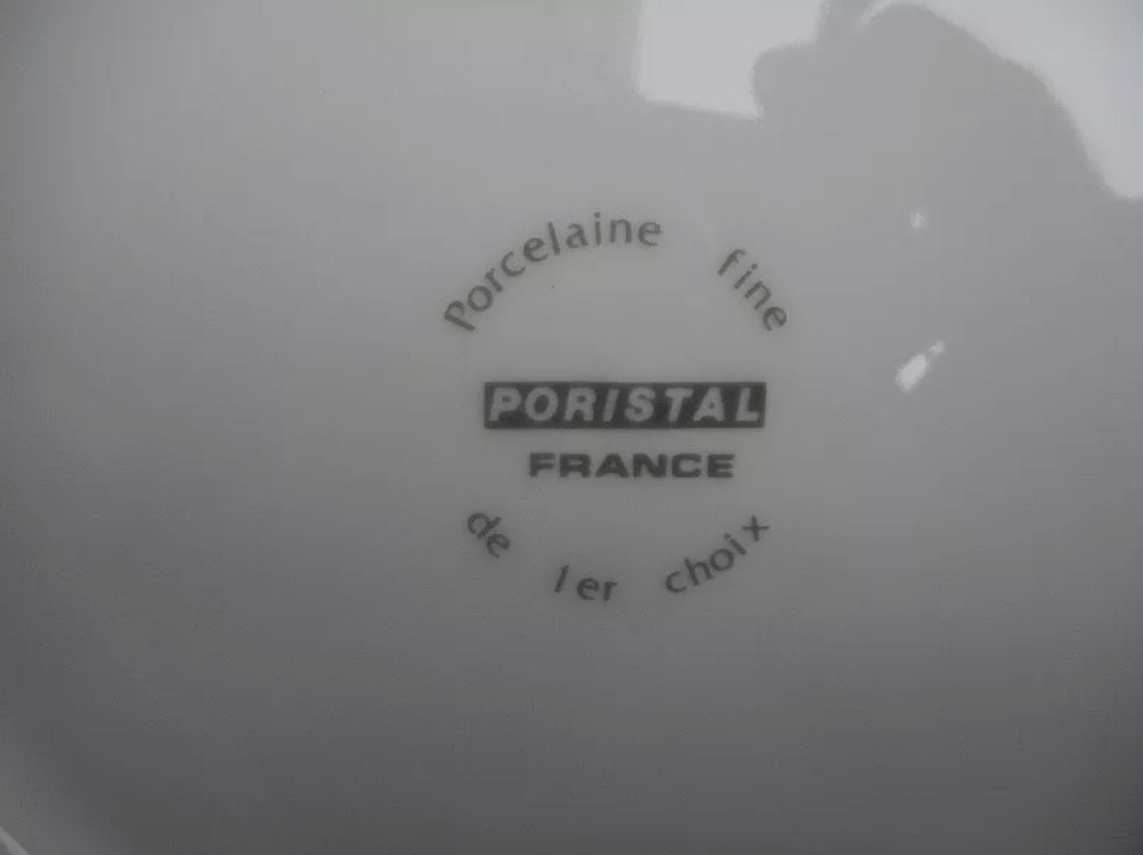 Superbe Service de Table en Porcelaine Fine - Poristal France de la Croix - 43 Pièces - Ethic Atelier